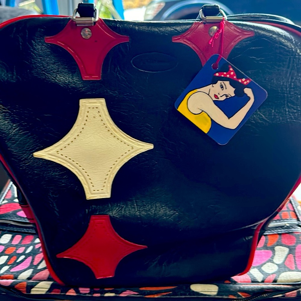 Vintage Atlantic Bowling Ball Bag RARE FIND